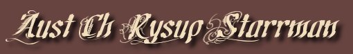 Aust Ch Rysup Starrman