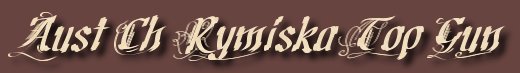 Aust Ch Rymiska Top Gun